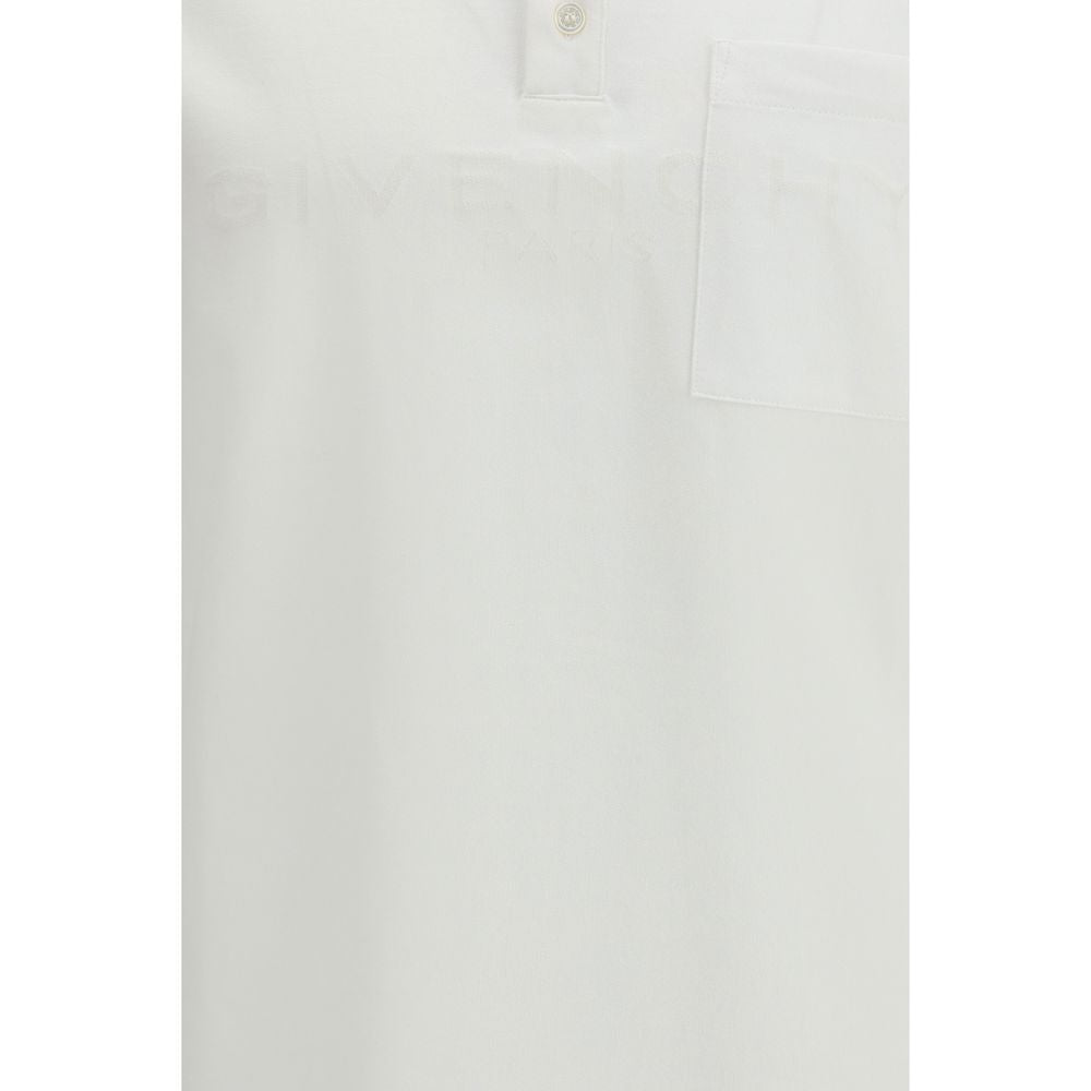 Givenchy White Cotton Polo Shirt: A Fusion of Elegance and Modernity