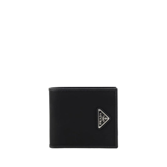 Prada Black Re-Nylon Bifold Wallet