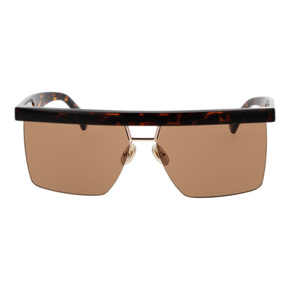 Max Mara Women’s Sunglasses – Brown Half-Rim Frame