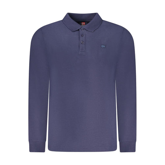 Norway 1963 Blue Cotton Men Polo Shirt
