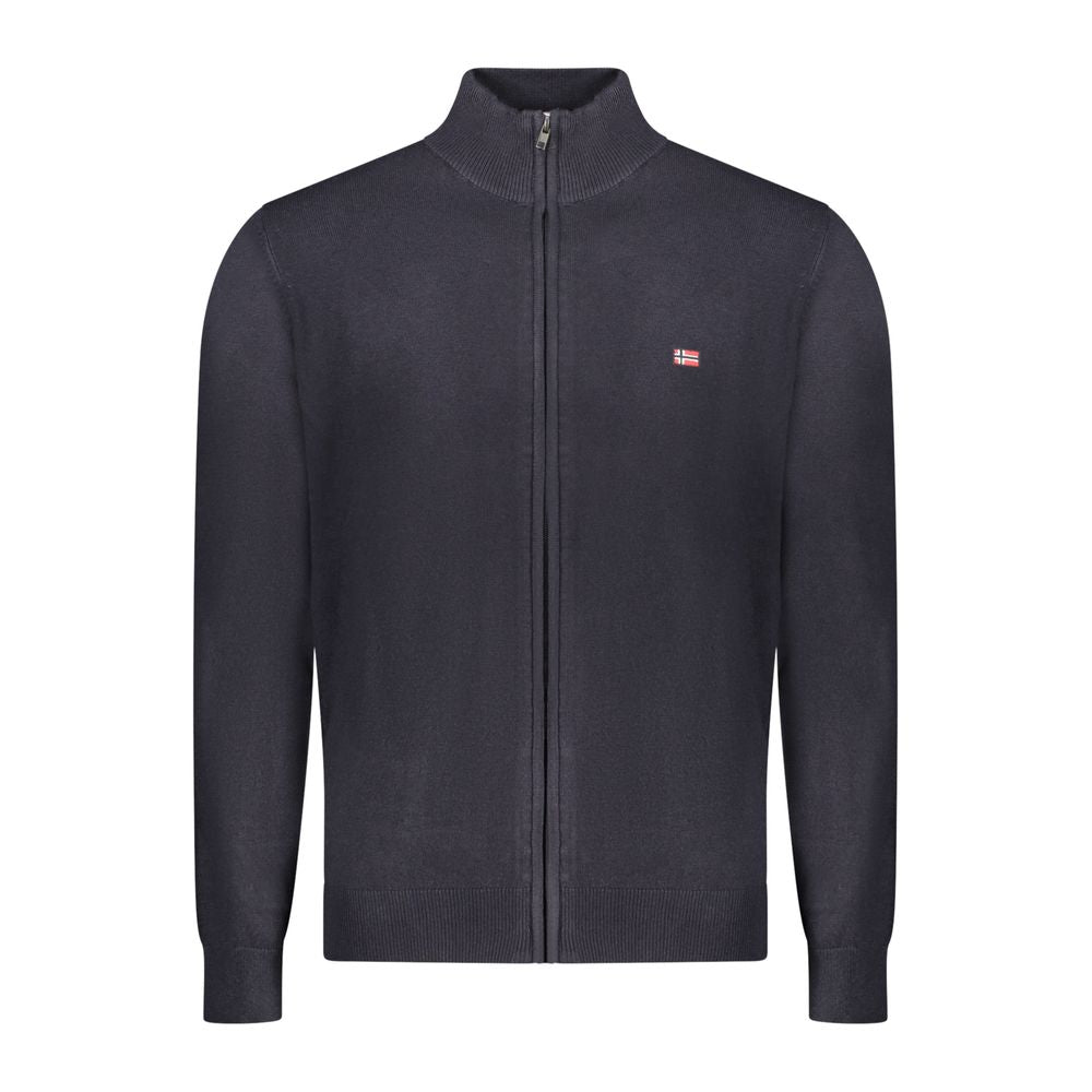 Norway 1963 Blue Polyester Men Cardigan