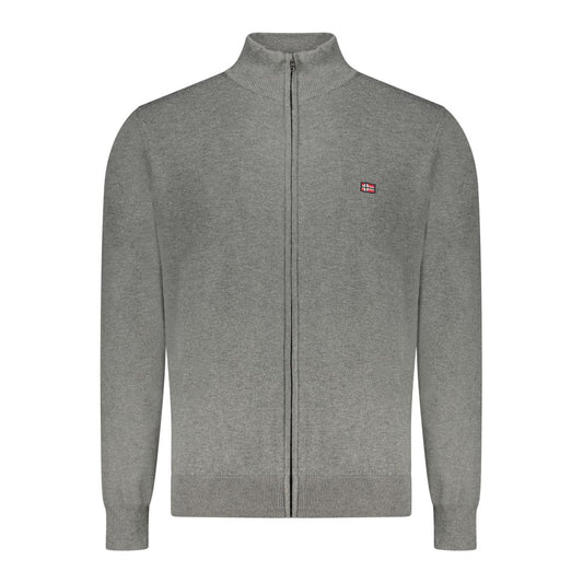 Norway 1963 Gray Polyester Men Cardigan