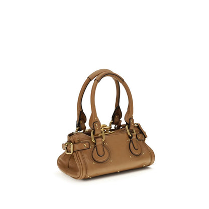 Chloé Small Brown Calf Leather Paddington Shoulder Bag