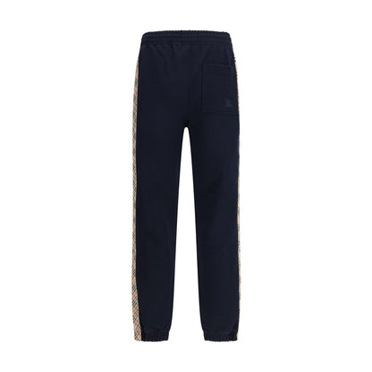 Burberry Blue Cotton Joggers – Modern Luxury Workout Pants