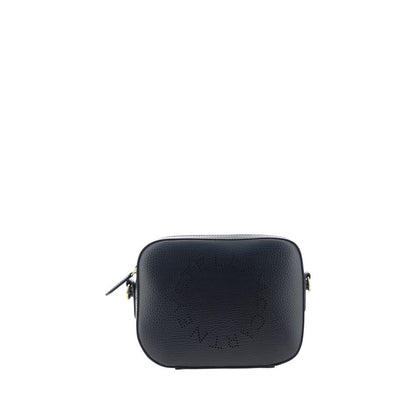 Stella McCartney Black Logo Crossbody Camera Bag