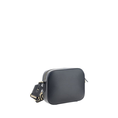 Stella McCartney Black Logo Crossbody Camera Bag