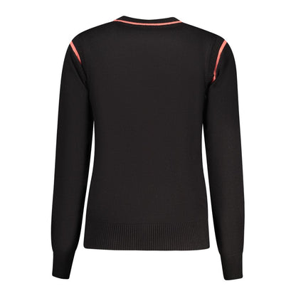 North Sails Black Viscose Women Sweater