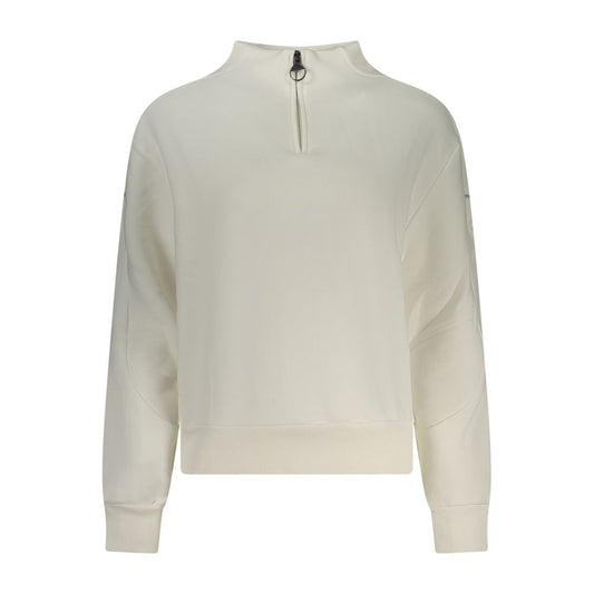 North Sails Bianco Cotton Women Sweatshirt in Rosso