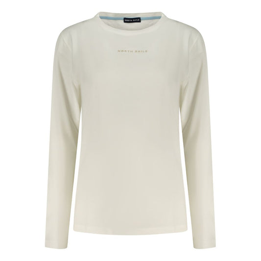 North Sails Bianco Cotton Women T-Shirt