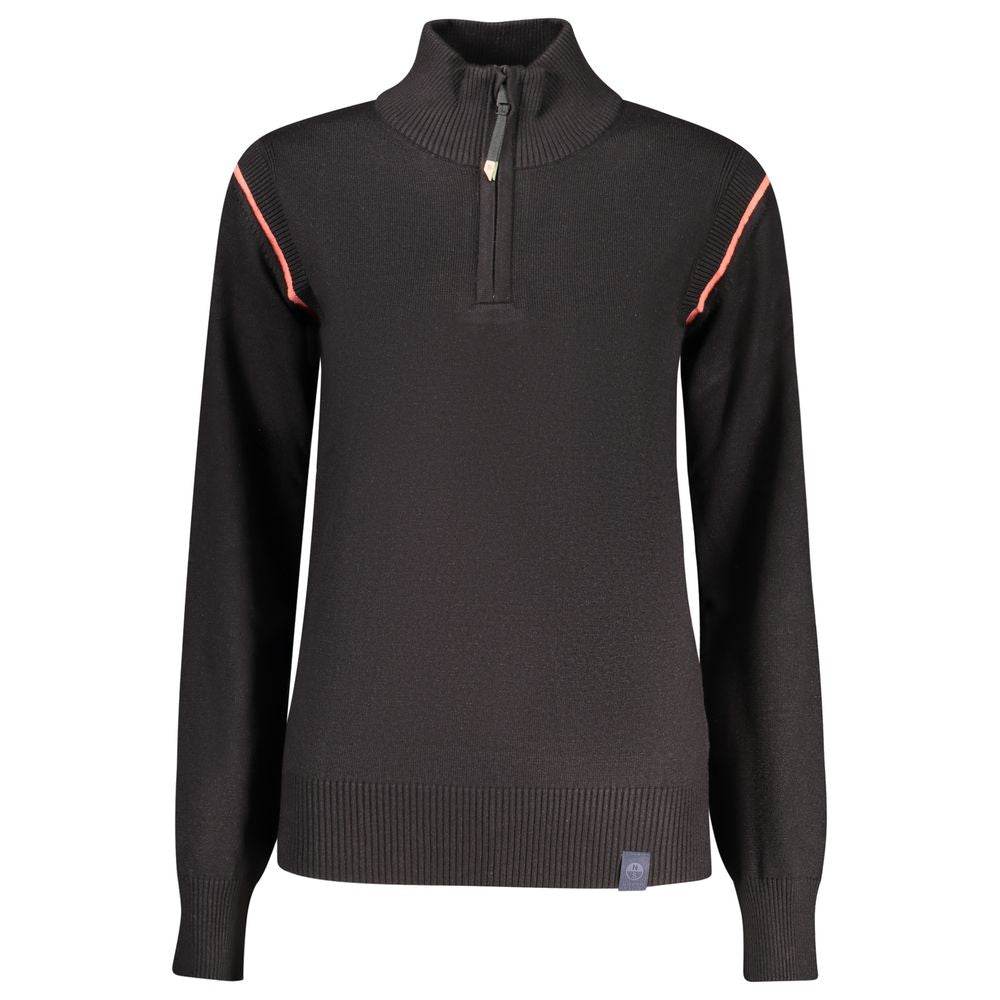 North Sails Black Polyester Sweater