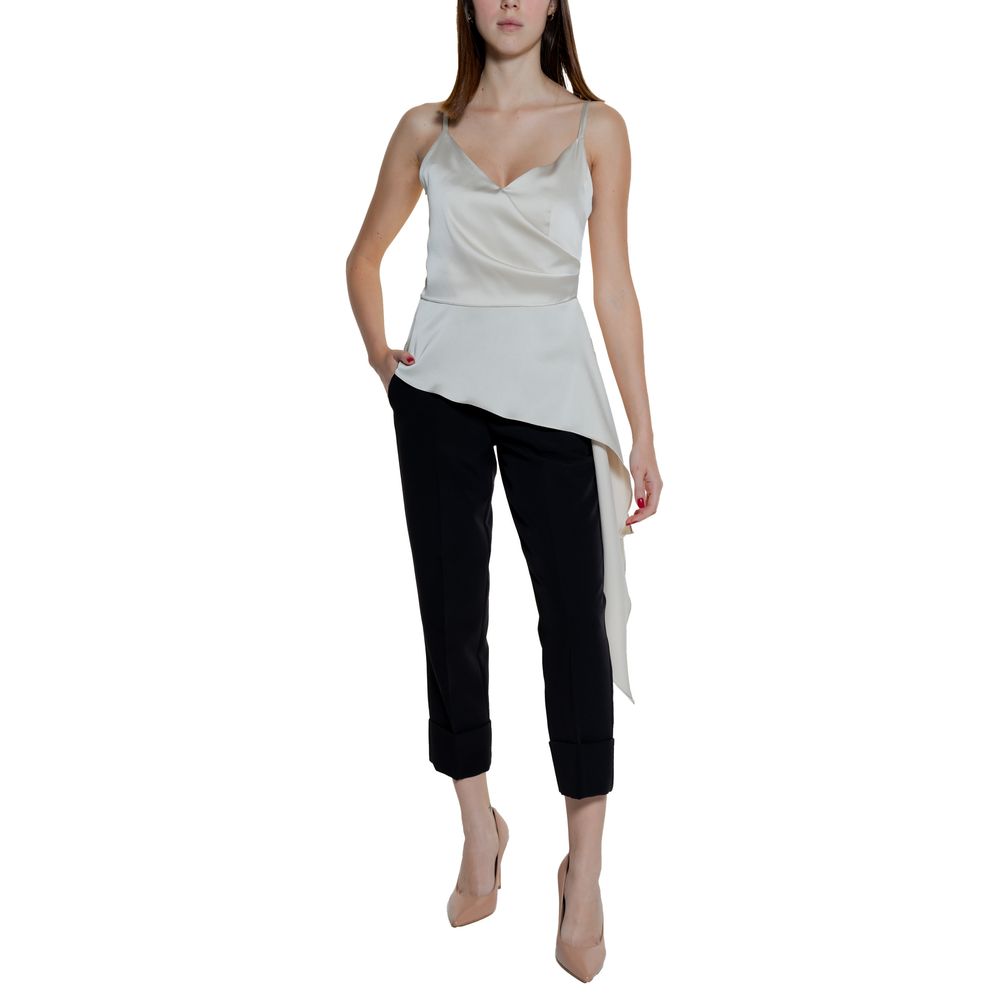 Silence Cream Polyester Top
