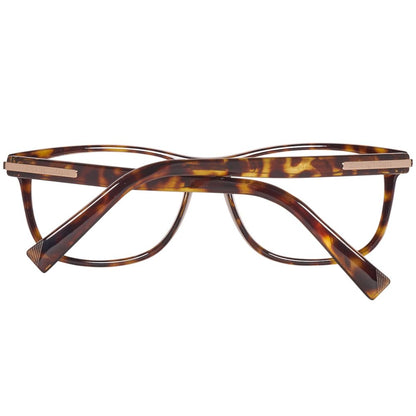Ermenegildo Zegna Men's Optical Glasses – Brown Rectangle Frame