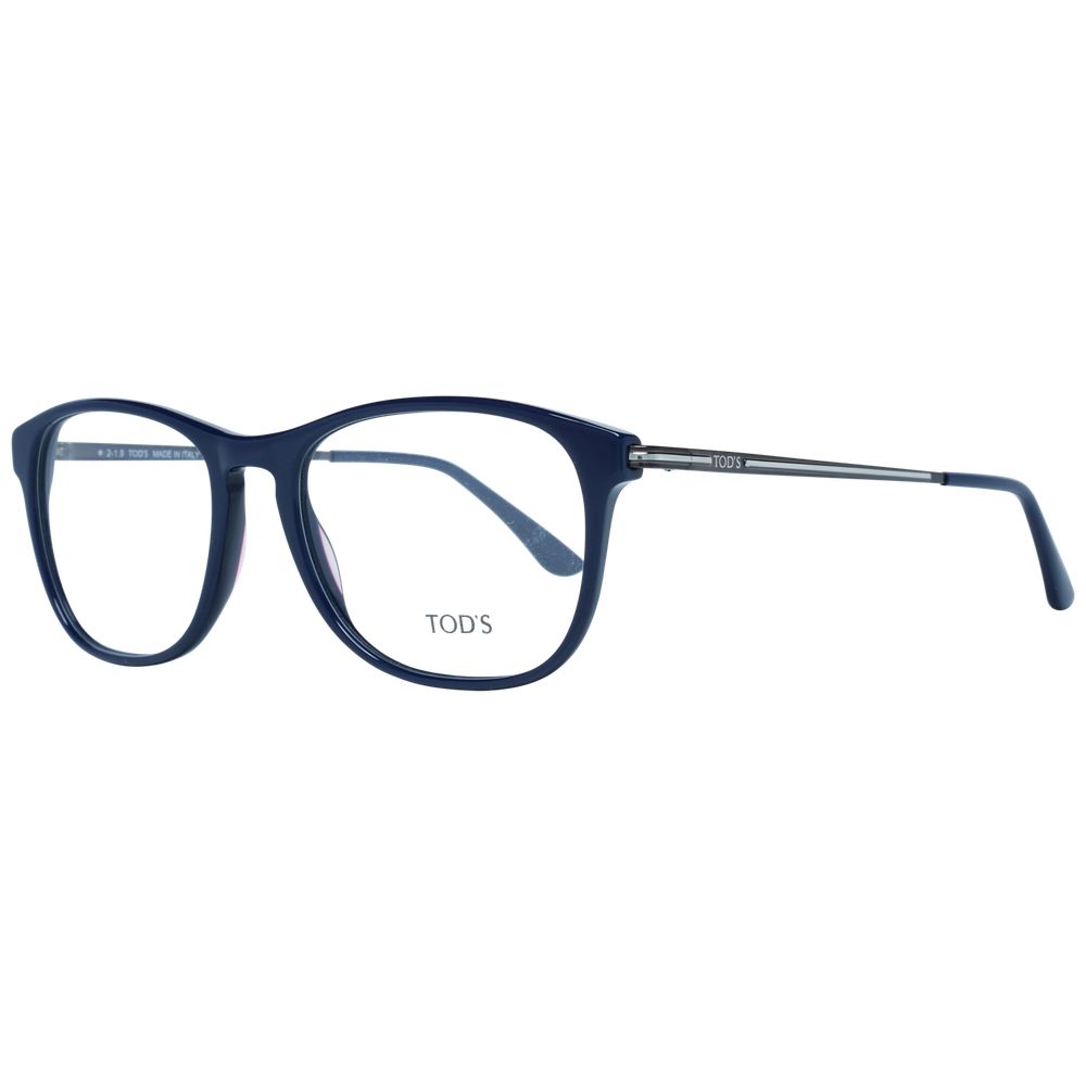 Tod's Men's Blue Optical Glasses – Square Demo Lens Frames