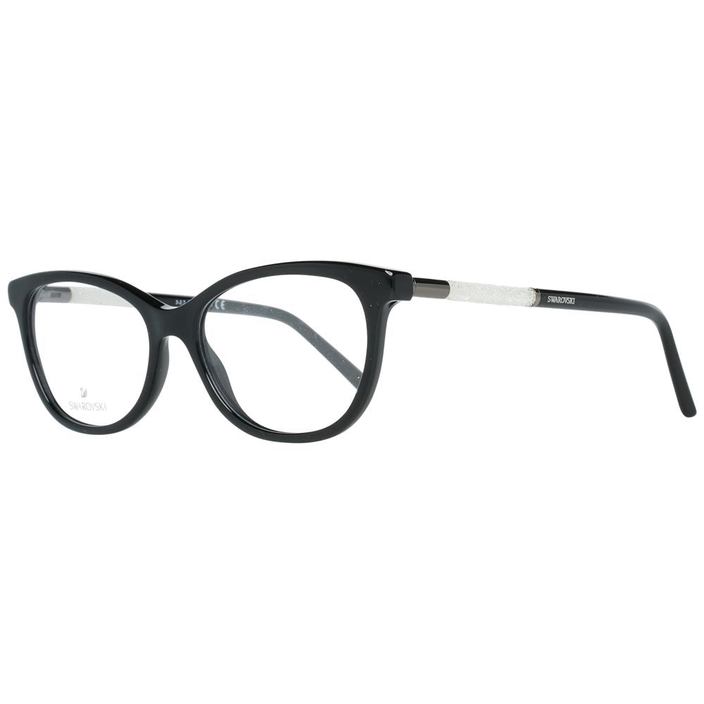 Swarovski Women's Optical Glasses – Black Butterfly Frame