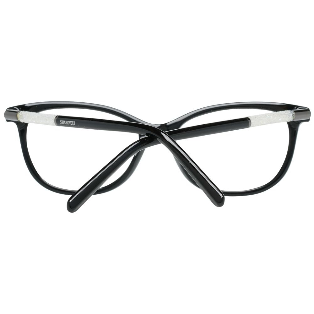 Swarovski Women's Optical Glasses – Black Butterfly Frame