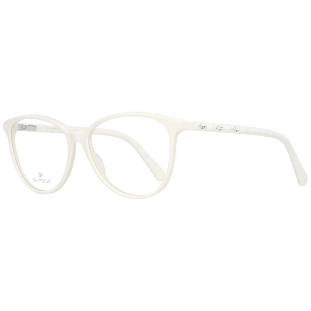 Swarovski Women’s Optical Glasses – Cream Full-Rim Frame, 54mm