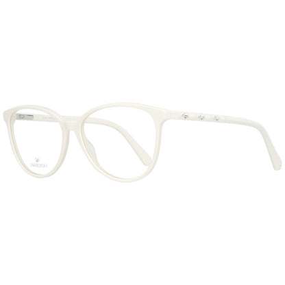 Swarovski Women’s Optical Glasses – Cream Full-Rim Frame, 54mm