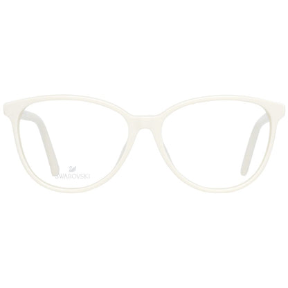 Swarovski Women’s Optical Glasses – Cream Full-Rim Frame, 54mm