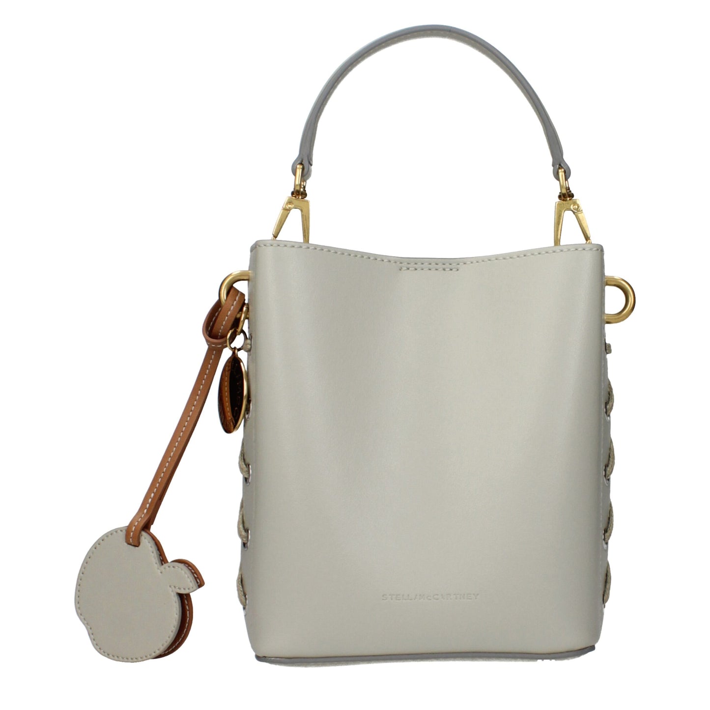 Stella McCartney Gray Eco Leather Bucket Bag