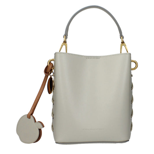 Stella McCartney Gray Eco Leather Bucket Bag