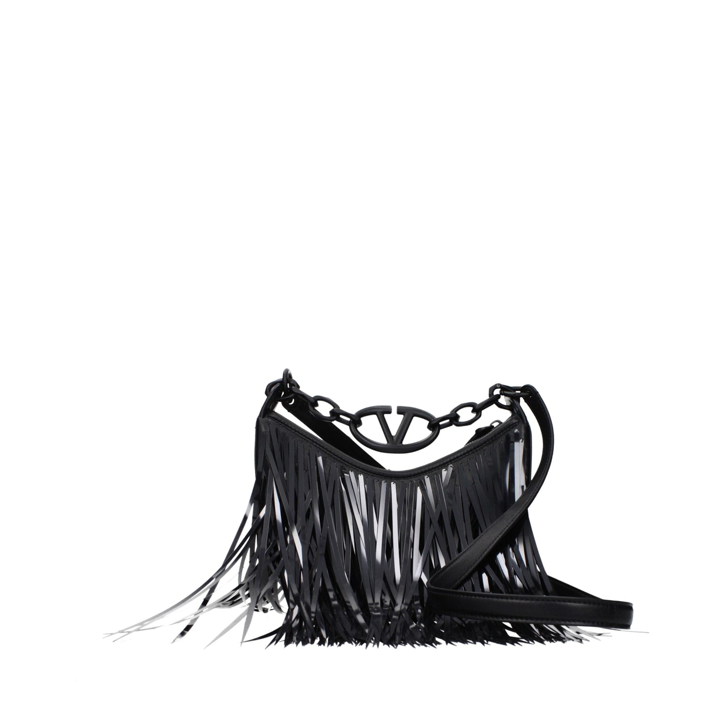 Valentino Garavani Black Leather Handbag: A Timeless Statement of Elegance