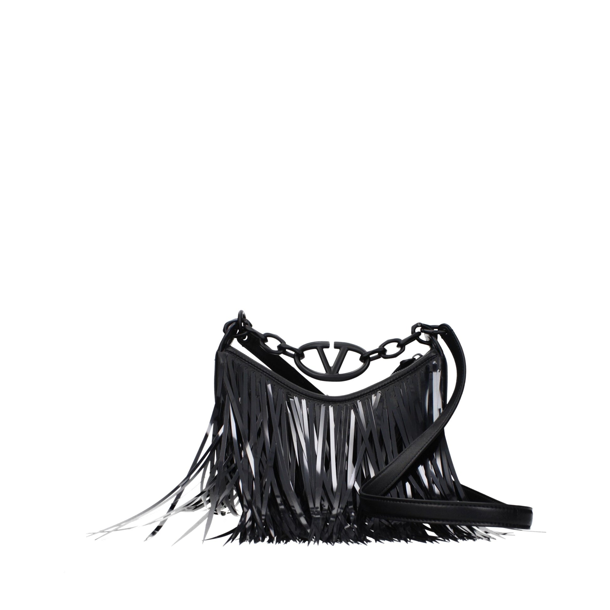 Valentino Garavani Black Leather Handbag: A Timeless Statement of Elegance