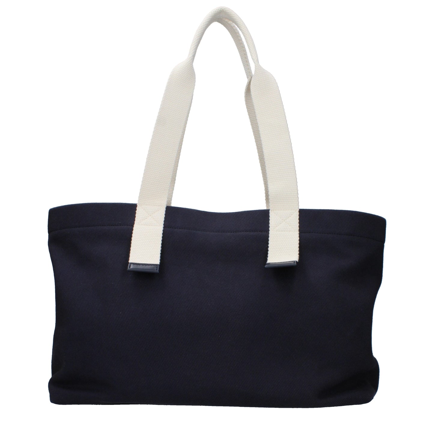 Dolce & Gabbana Blue Canvas Tote Bag