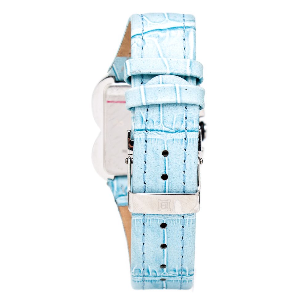 Laura Biagiotti Blue Leather Dress Watch - A Stylish Statement Piece