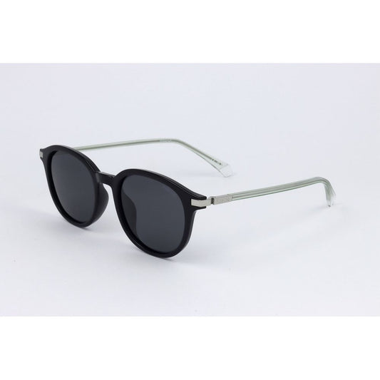 Polaroid Unisex Sunglasses – Black Resin Frame, Grey Lenses