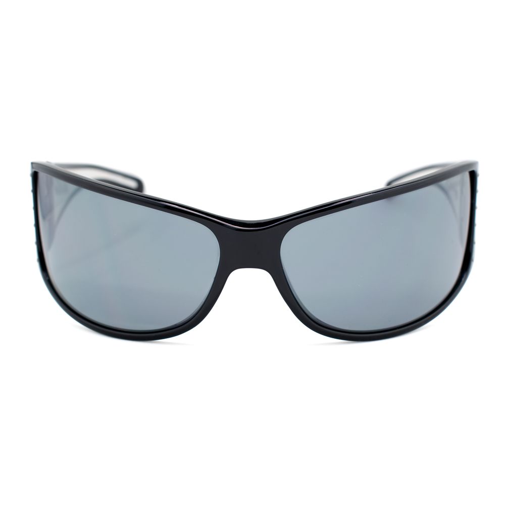 Sting Unisex Sunglasses – Black Acetate Frame, Blue Lenses