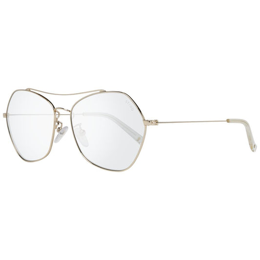 Sting Women’s Multicolor Metal Sunglasses – Pink Mirrored Lenses