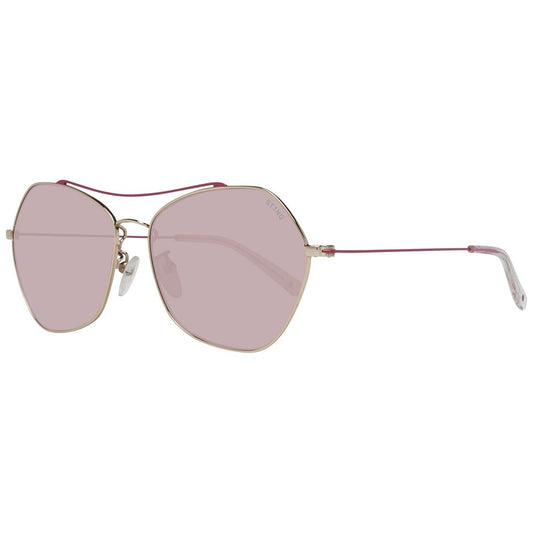 Sting Women’s Sunglasses – Pink Metal Frame, Full UV Protection