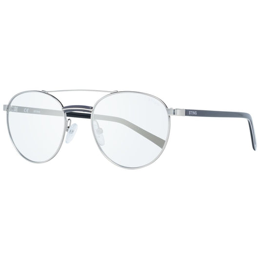 Sting Unisex Sunglasses – Grey Metal Frame, Gradient Lenses