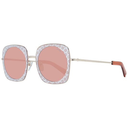Sting Women’s Sunglasses – Pink Metal Frame, Category 2 Lenses