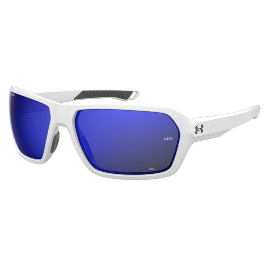 Under Armour White Resin Sunglasses – Stylish Grey Lenses