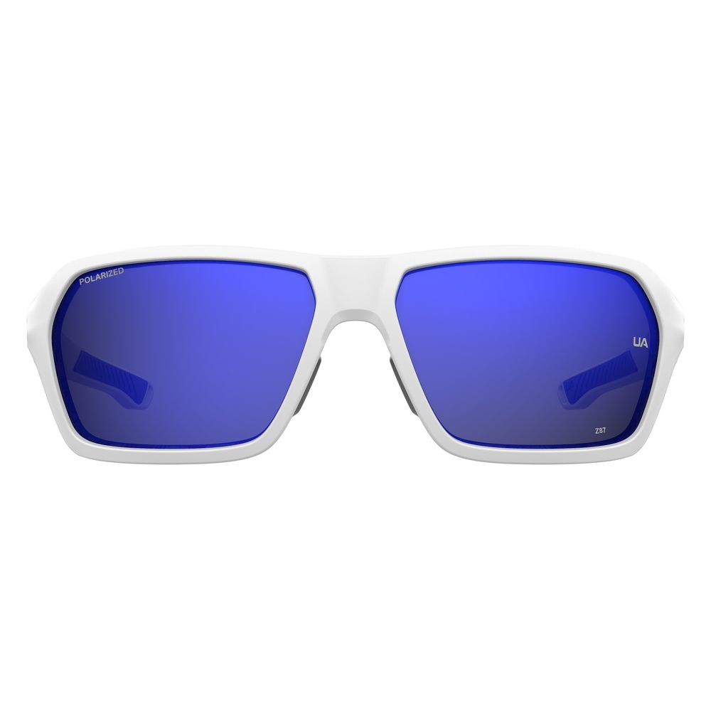 Under Armour White Resin Sunglasses – Stylish Grey Lenses