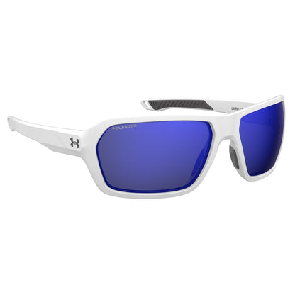 Under Armour White Resin Sunglasses – Stylish Grey Lenses