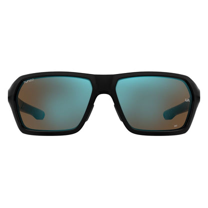 Under Armour Black Resin Sunglasses – Unisex, Black Frame, 64mm Lenses