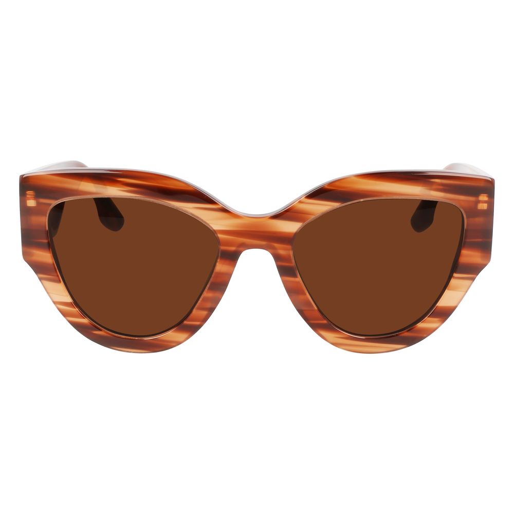 Victoria Beckham Brown Acetate Sunglasses - VB628S-230