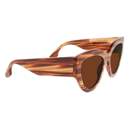 Victoria Beckham Brown Acetate Sunglasses - VB628S-230