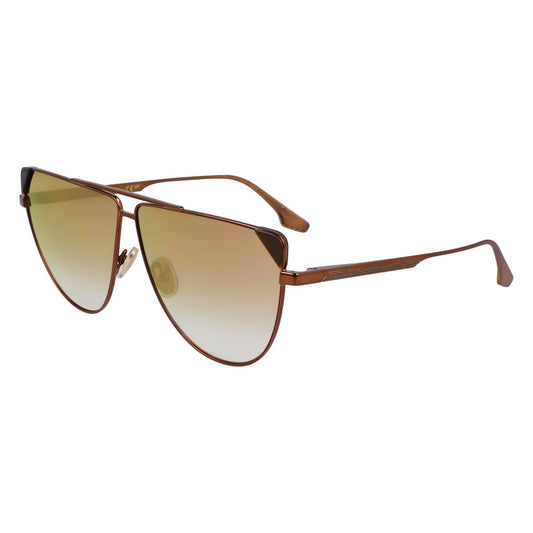 Victoria Beckham Brown Metal Sunglasses - VB239S6309230