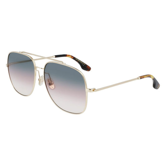 Victoria Beckham Gold Metal Sunglasses - VB215S-756