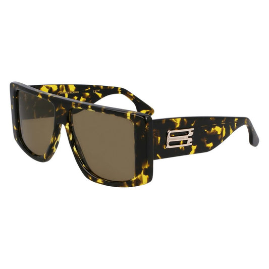 Victoria Beckham Multicolor Acetate Sunglasses: Timeless Elegance