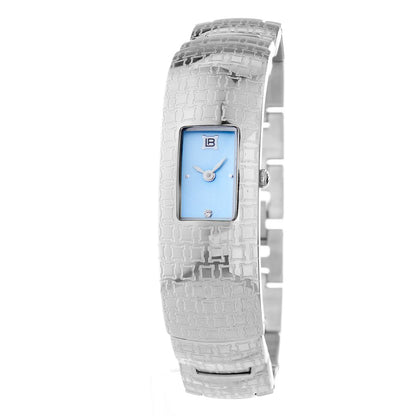 Laura Biagiotti Silver Stainless Steel Dress Watch