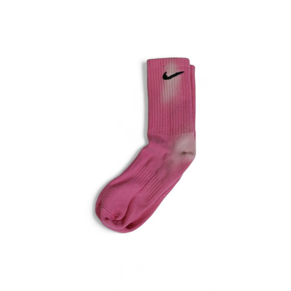 Nike Pink Cotton Socks - Unisex Comfort and Style