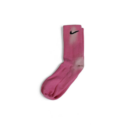 Nike Pink Cotton Socks - Unisex Comfort and Style
