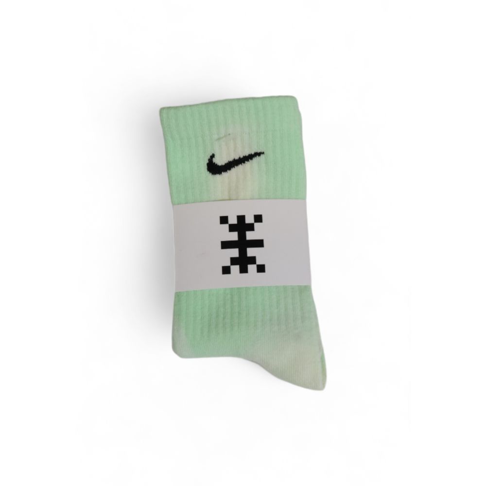 Nike Green Cotton Socks - Comfort Meets Style