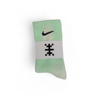 Nike Green Cotton Socks - Comfort Meets Style