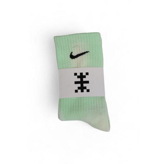 Nike Green Cotton Socks - Comfort Meets Style
