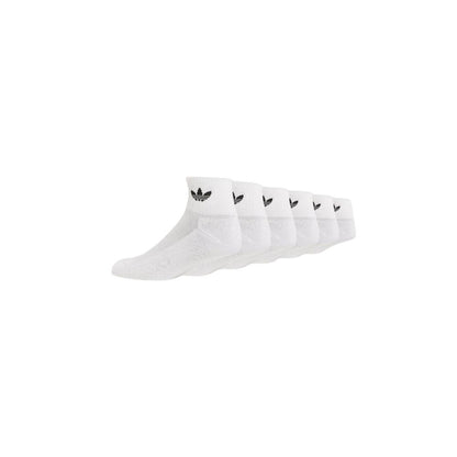 Adidas Originals White Cotton Socks - 6 Pairs